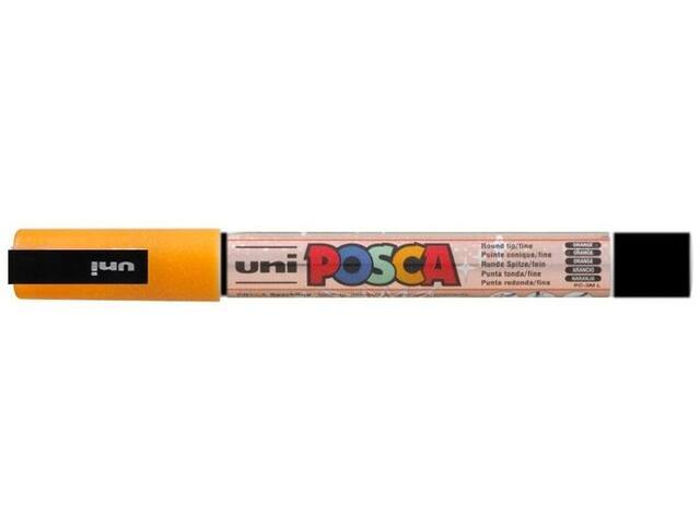 Paintmarker Uni POSCA PC3M F glitter oranje