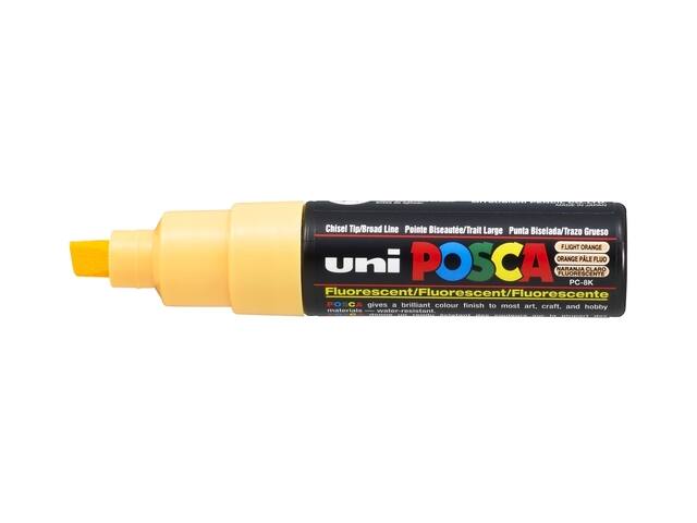 Paintmarker Uni POSCA PC8K B schuin fluor lor