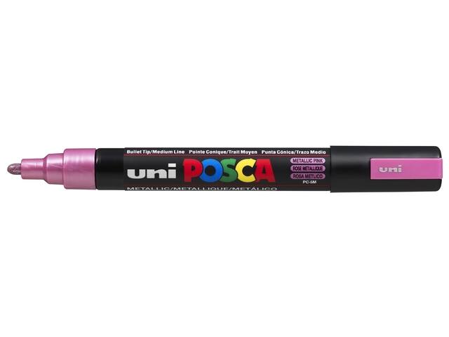 Paintmarker Uni POSCA PC5M M metallic roze