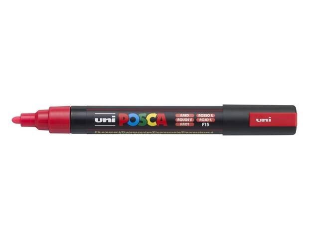 Paintmarker Uni POSCA PC5M M fluor rood