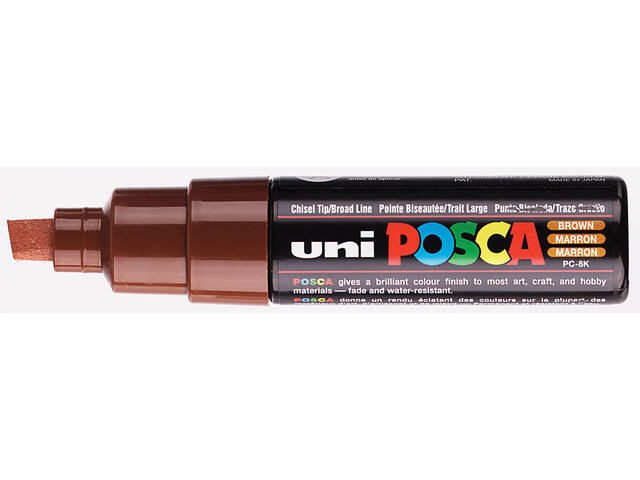 Paintmarker Uni POSCA PC8K B schuin bruin