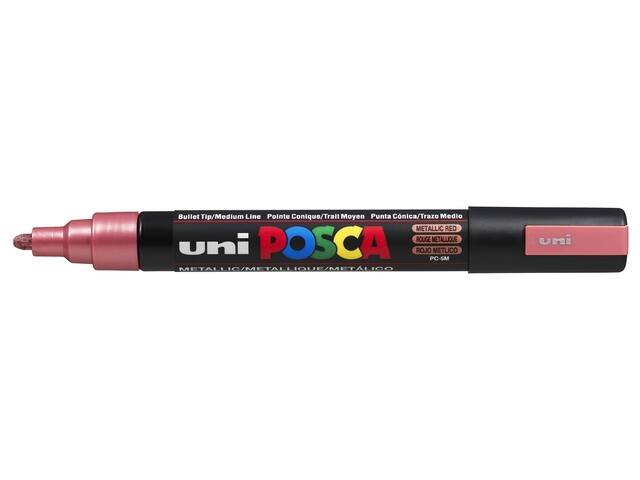 Paintmarker Uni POSCA PC5M M metallic rood