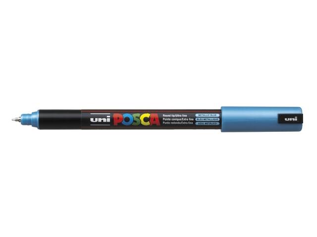 Paintmarker Uni POSCA PC1MR EF metallic blauw