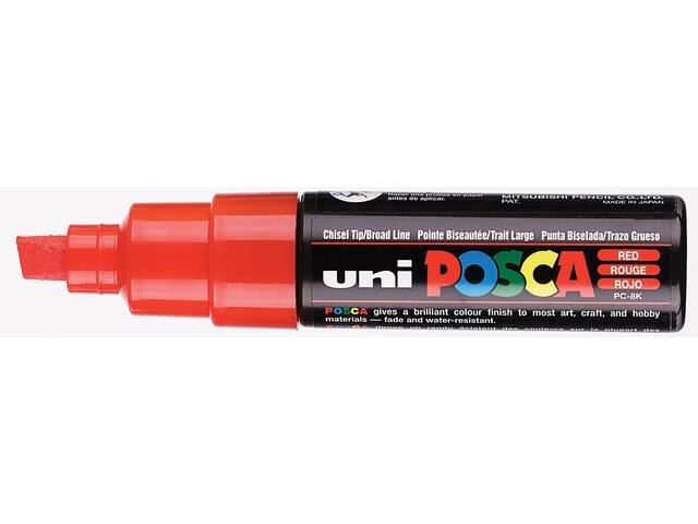 Paintmarker Uni POSCA PC8K B schuin rood