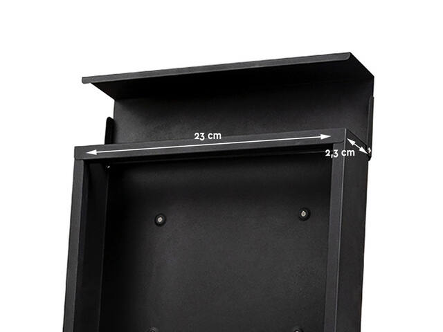 Brievenbus BRASQ PB300 Premium zwart