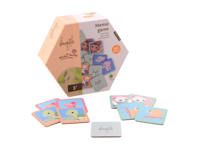 Joueco The Wildies Family Memo spel