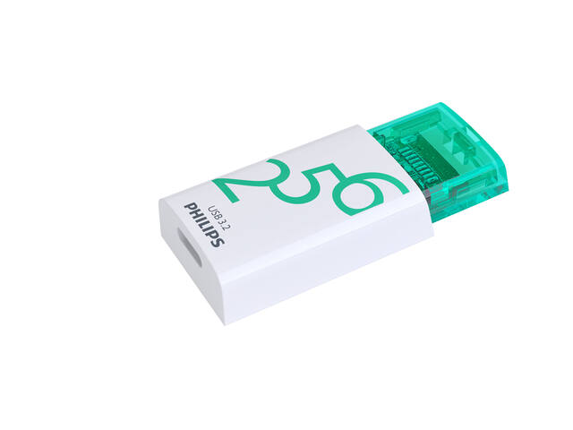 USB stick 3.2 Philips Click USB-C 256GB groen