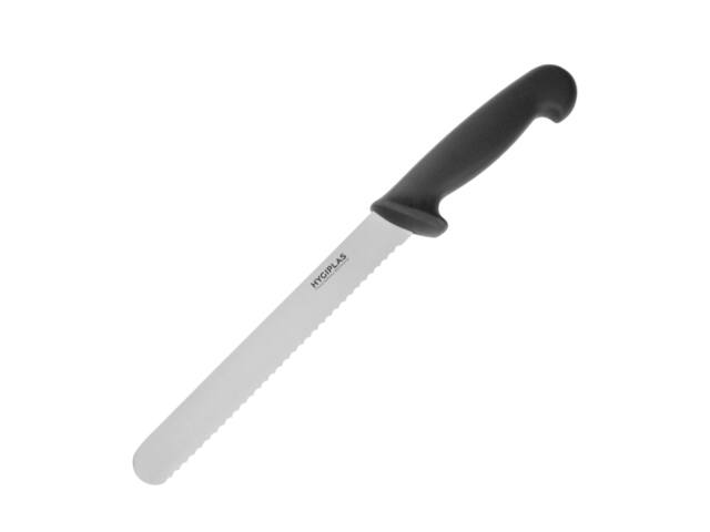 Broodmes Hygiplas 205 mm zwart