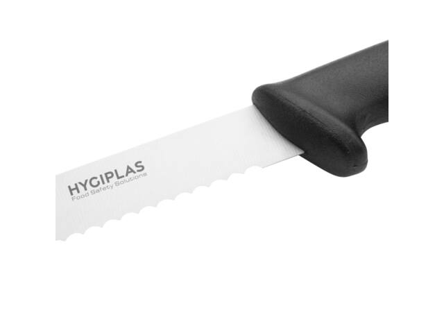 Broodmes Hygiplas 205 mm zwart