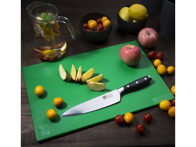 Snijplank Hygiplas LDPE 450x300x10 mm groen