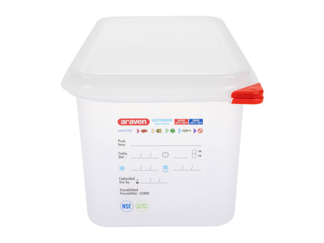 Voedseldoos Araven GN 1/3 met deksel 6 liter