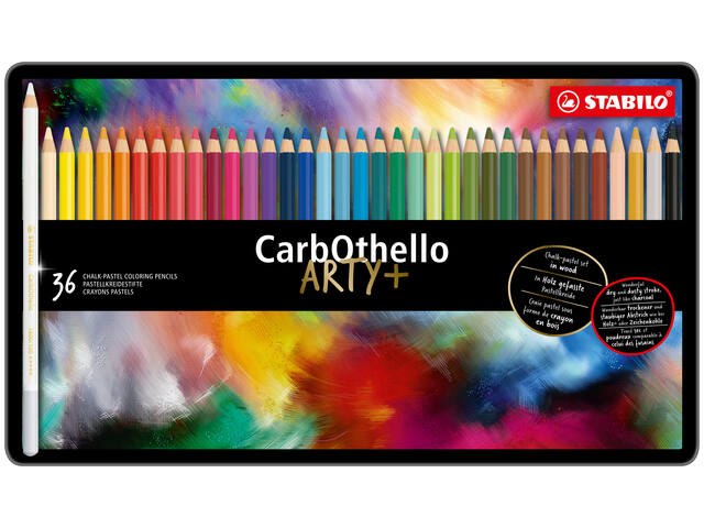 Kleurpotlood STABILO CarbOthello kalkpastel 36st