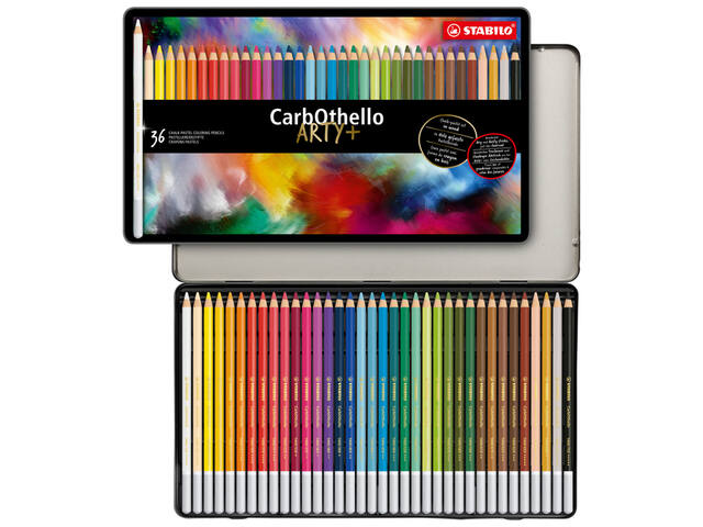 Kleurpotlood STABILO CarbOthello kalkpastel 36st