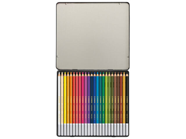 Kleurpotlood STABILO CarbOthello kalkpastel 24st