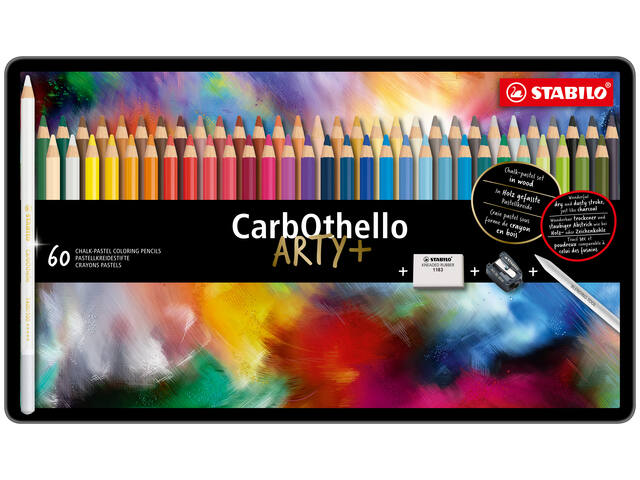 Kleurpotlood STABILO CarbOthello kalkpastel 60st