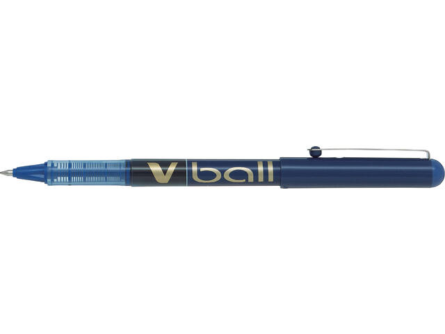 Rollerpen PILOT V-Ball grip V7 M blauw