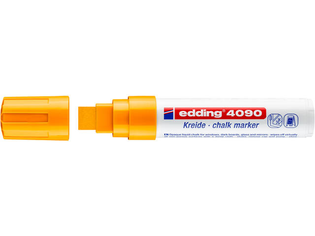 Krijtstift edding 4090 window blok 4-15mm neon or