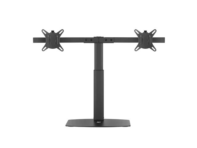 Monitorarm office gasveer crossbar 2 schermen