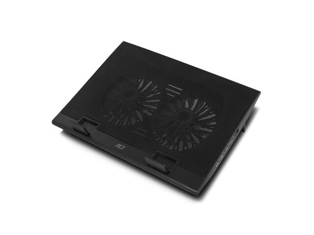 Laptopstandaard ventilator hoogte verstelb 4-p hub