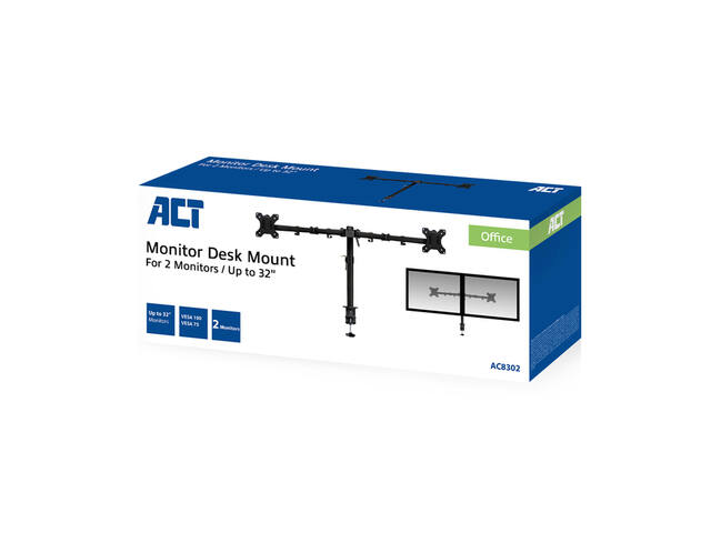 Monitorarm 2 schermen