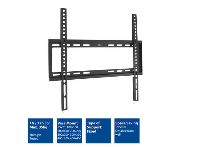 TV wandsteun 32 inch tot 55 inch VESA