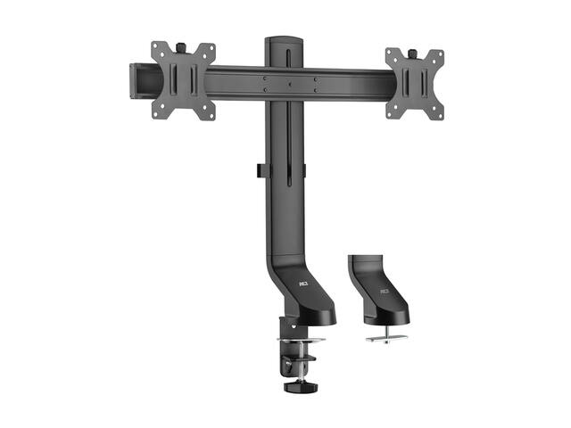 Monitorarm office crossbar 2 schermen verstelbaar