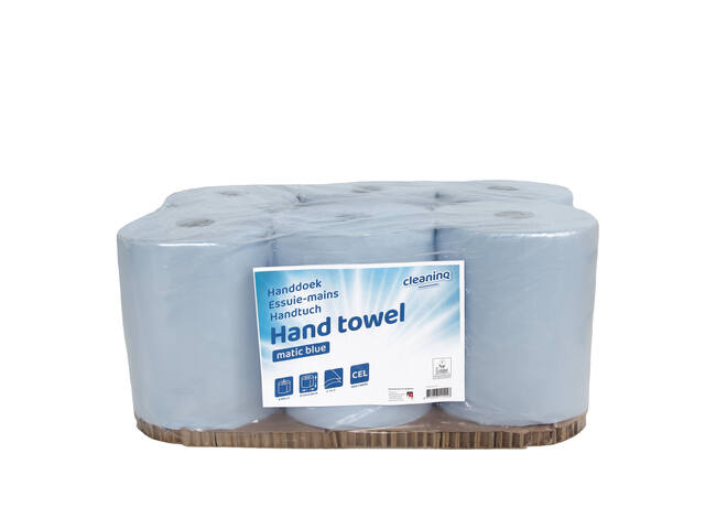 Handdoekrol Cleaninq H1 Matic 6x150m blauw