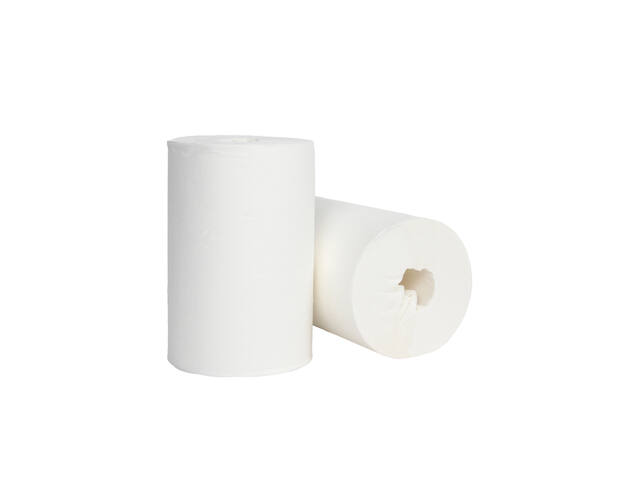Poetspapier Cleaninq M1 12x120m wit