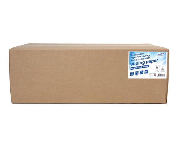 Poetspapier Cleaninq M1 12x120m wit