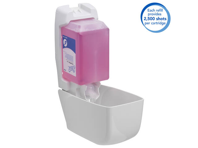 Handzeep Scott Essential foam roze 1000ml 6340