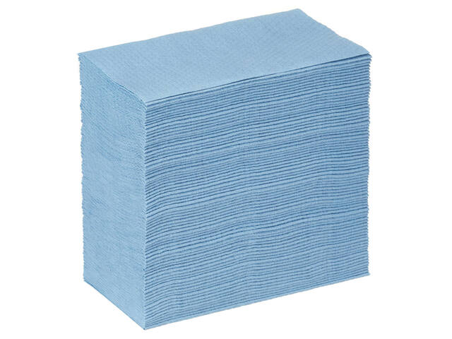 Poetsdoek WypAll X80 Powerclean 426x212mm blauw