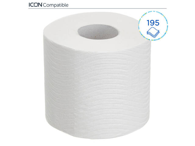 Toiletpapier Kleenex 3-laags 195vel wit 8459