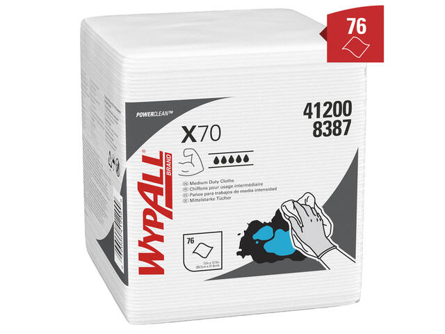 Poetsdoek WypAll X70 PowerClean 305x317mm 8387