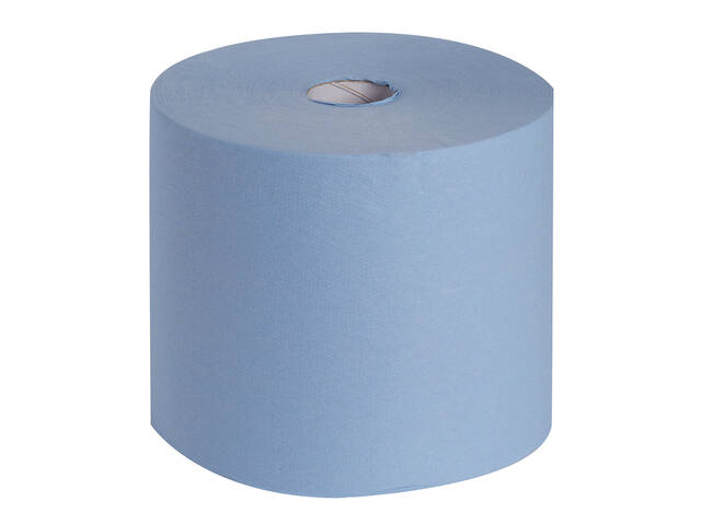Poetsrol WypAll L10 1-laags 235mmx380m blauw