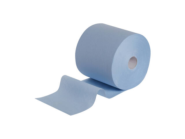 Poetsrol WypAll L10 1-laags 235mmx380m blauw