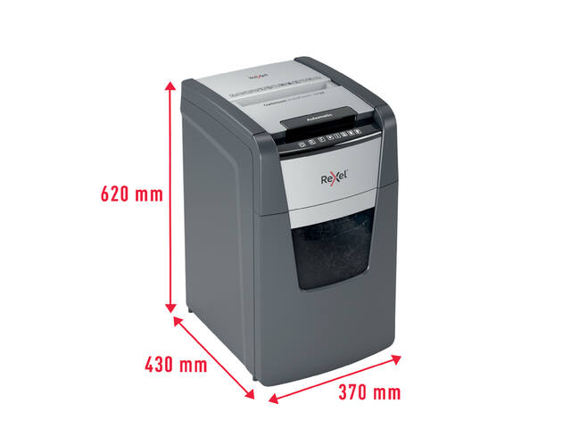Papiervernietiger Rexel Optimum Auto+ 150M 2x15mm