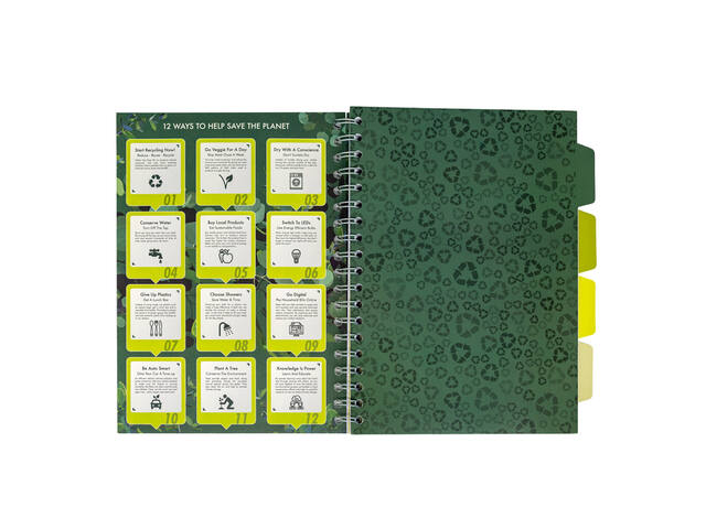Projectboek Pukka Recy B5 lijn 200pag 80gr gn