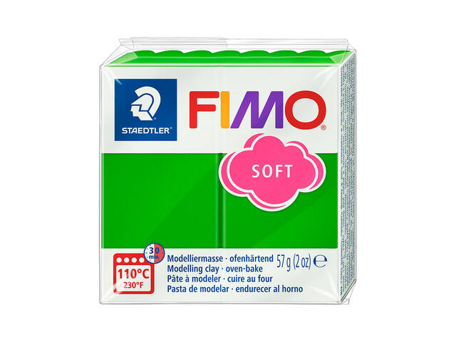 Boetseerklei Fimo soft 57 g tropisch groen