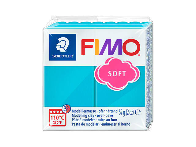Boetseerklei Fimo soft 57 g pepermunt
