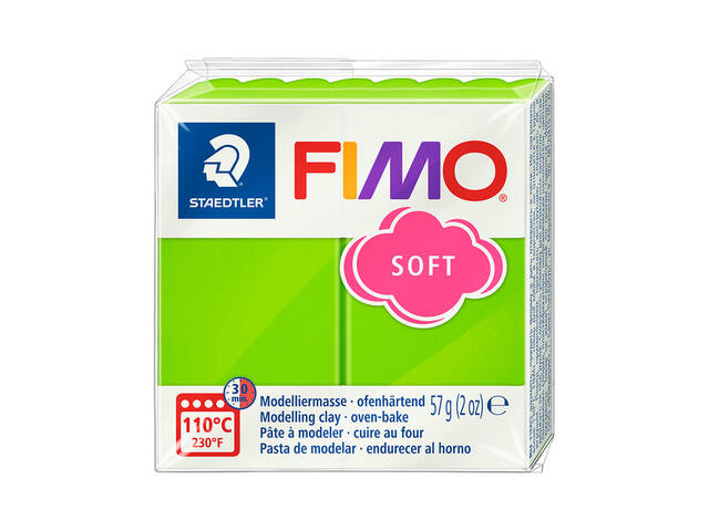Boetseerklei Fimo soft 57 g appelgroen