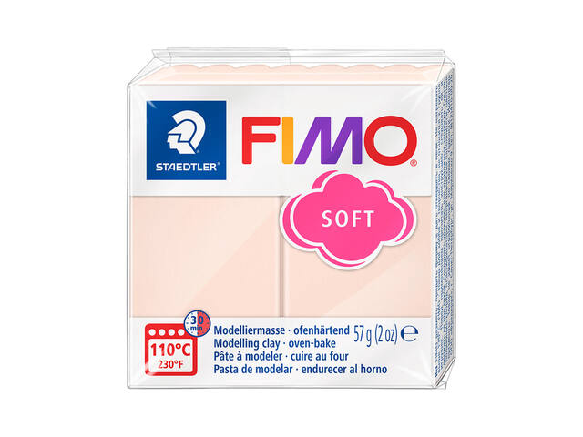 Boetseerklei Fimo soft 57 g perzik