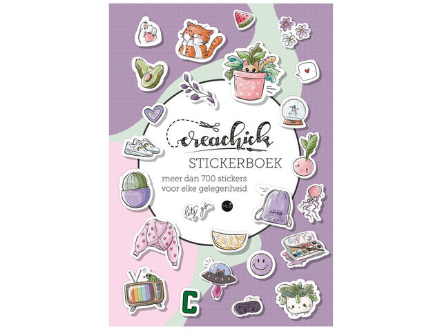 Stickerboek CreaChick A5 50vel