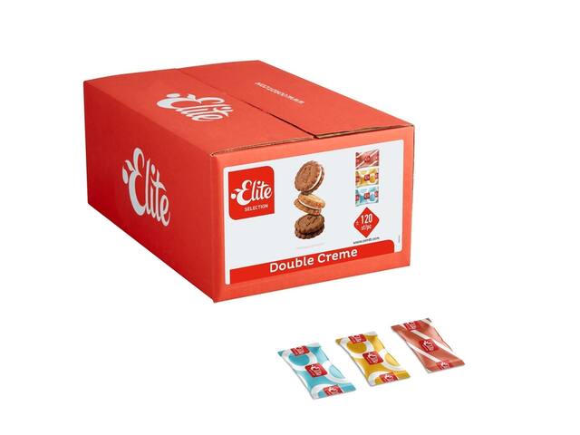 Koekjes Elite Selection Double Creme mix 120 stuks
