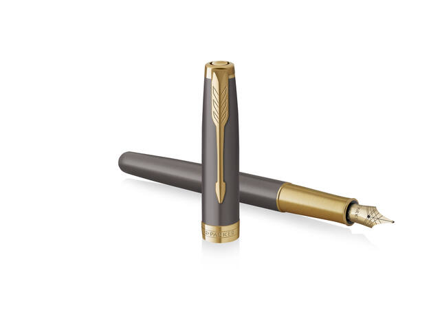 Vulpen Parker Sonnet Grey Collection GT F grijs