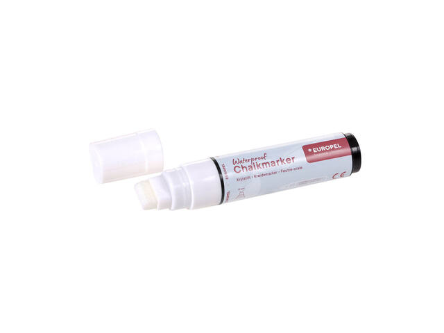 Krijtstift Europel watervast 15mm wit