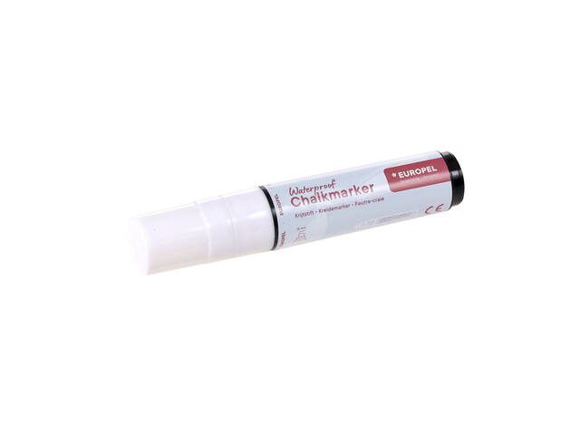 Krijtstift Europel watervast 15mm wit