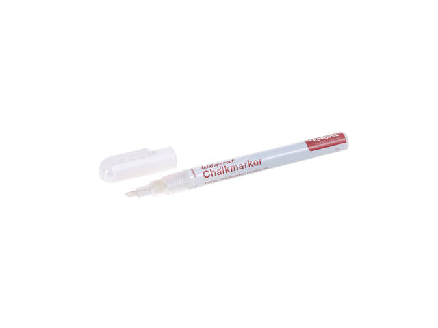 Krijtstift Europel watervast 1-3mm wit