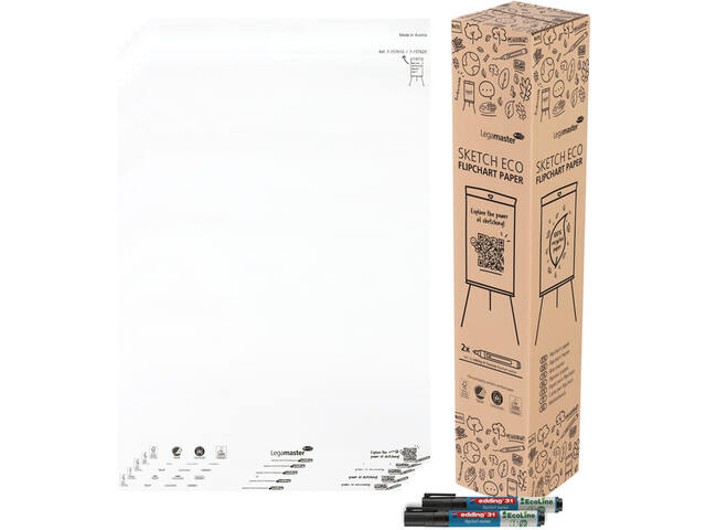 Flipoverpapier Legamaster SKETCH ECO blanco 5x 20v