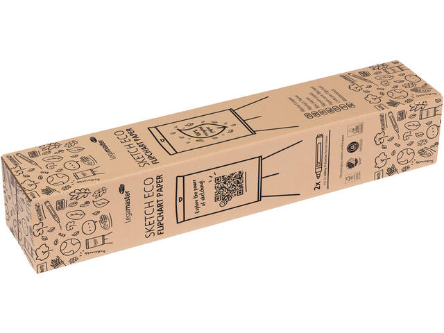 Flipoverpapier Legamaster SKETCH ECO raster 5x 20v
