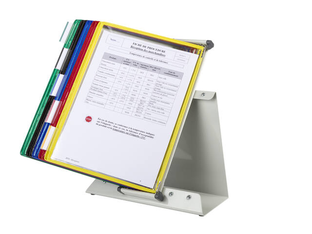 Zichtpanelensysteem bureau Tarifold A4 ass 10st